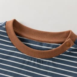 Dave Bella T-shirt for Children Spring Autumn Pullover Striped Pure Cotton Girls Boys Bottom Top Casual Fashion Soft DB3262574