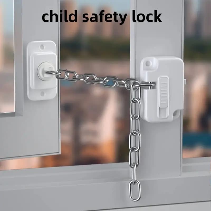 Child Safety Locks, Upgraded Adjustable Window Restrictors, Door Locks, Refrigerator Locks, Guard