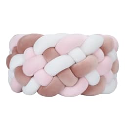 200cm Braided Baby Crib Bumper Pad Soft Breathable Toddler Bed Rail Protector Nursery Decor Newborn Baby Shower Gifts