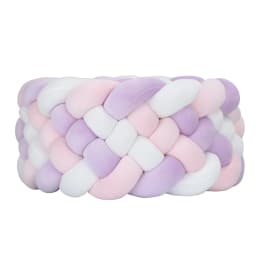 200cm Braided Baby Crib Bumper Pad Soft Breathable Toddler Bed Rail Protector Nursery Decor Newborn Baby Shower Gifts