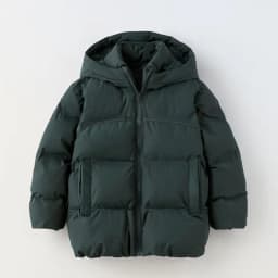 Children's down cotton jacket, boys' thick coat, girls' medium to long cotton jacket, baby's winter clothing, hooded bread jacke