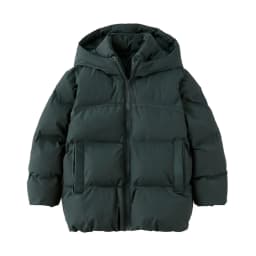Children's down cotton jacket, boys' thick coat, girls' medium to long cotton jacket, baby's winter clothing, hooded bread jacke