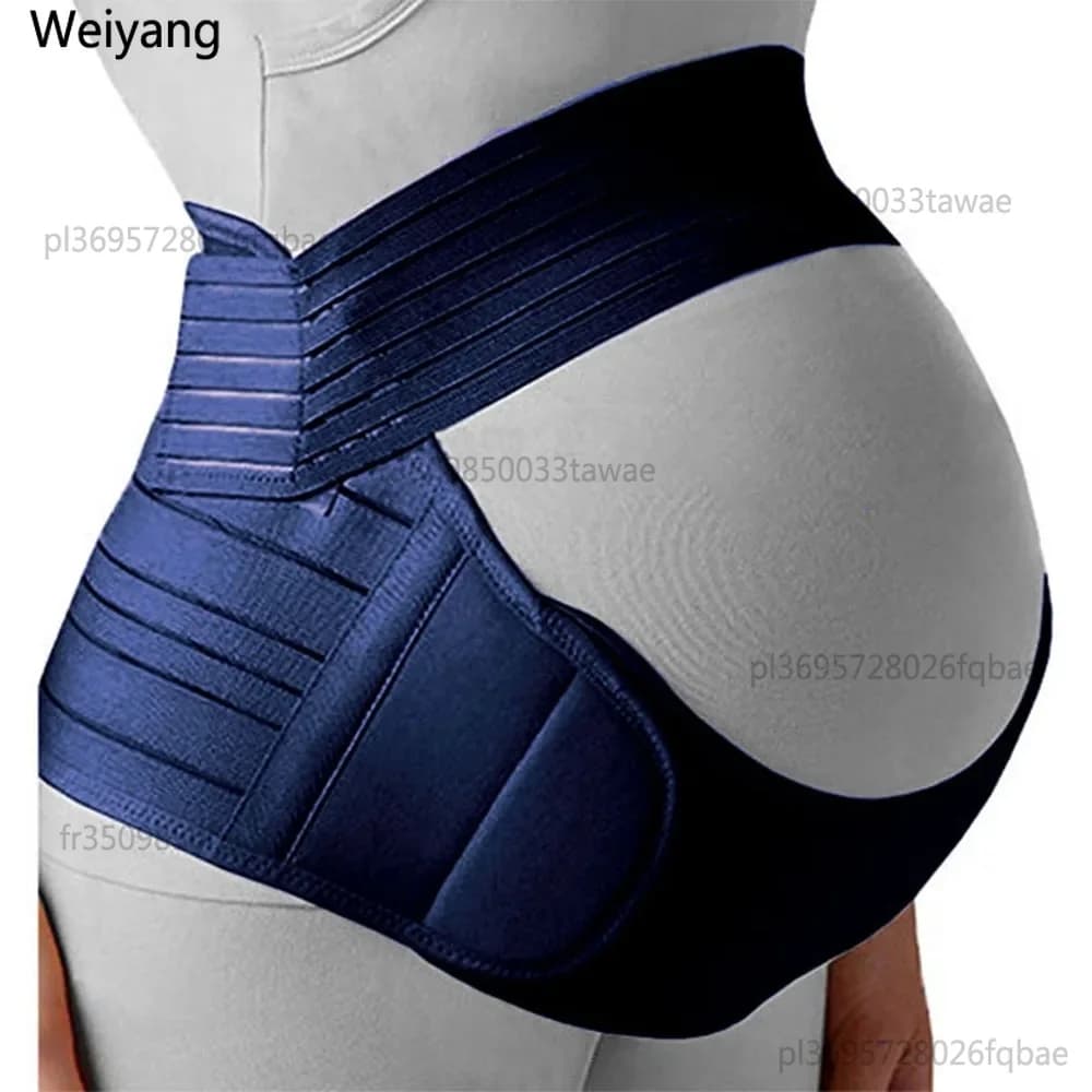 Pregnant Women Support Belly Band Back Clothes Belt Adjustable Waist Care Maternity Abdomen Brace Protector Pregnancy
