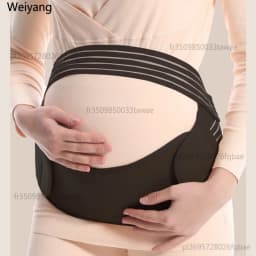 Pregnant Women Support Belly Band Back Clothes Belt Adjustable Waist Care Maternity Abdomen Brace Protector Pregnancy