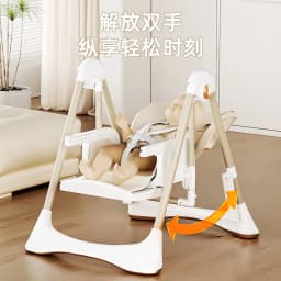 Baby High Chair Baby Dinner Chair Multi Functional Infant High Chair Detachable Seat Cushion
