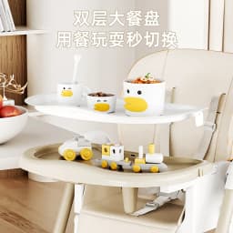 Baby High Chair Baby Dinner Chair Multi Functional Infant High Chair Detachable Seat Cushion