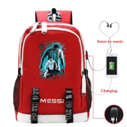 Soccer Lover Back To School Bagpack Men Women Fashion Football Star Graphics Rucksack Casual School Bags For Teenage Girls Boys