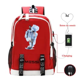 Soccer Lover Back To School Bagpack Men Women Fashion Football Star Graphics Rucksack Casual School Bags For Teenage Girls Boys