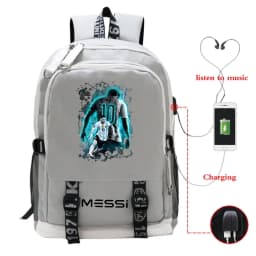 Soccer Lover Back To School Bagpack Men Women Fashion Football Star Graphics Rucksack Casual School Bags For Teenage Girls Boys
