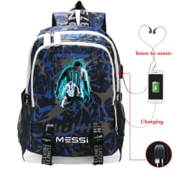 Soccer Lover Back To School Bagpack Men Women Fashion Football Star Graphics Rucksack Casual School Bags For Teenage Girls Boys