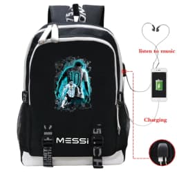 Soccer Lover Back To School Bagpack Men Women Fashion Football Star Graphics Rucksack Casual School Bags For Teenage Girls Boys