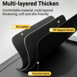 Foldable Car Table For Kids PU Leather Rear Seat Laptop Desk Ipad Table Non Slip Legs Kids Travel Dining Trays Accessories