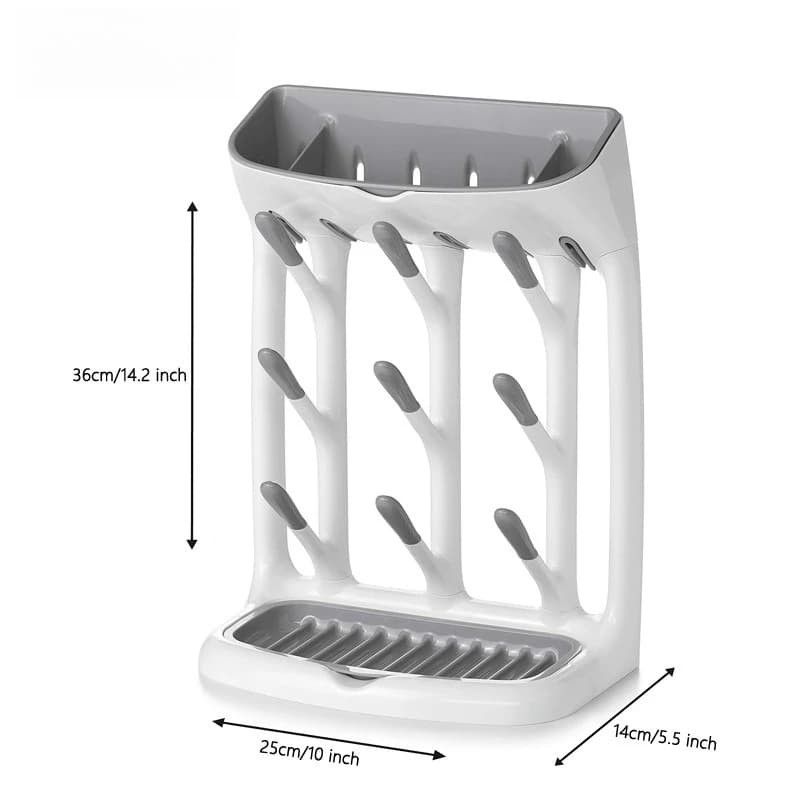 Baby Bottle Drain Rack, Convenient Drying Rack, Shelf Hanging Drain, Baby Water Cup Drying Rack Bracket Space Saving