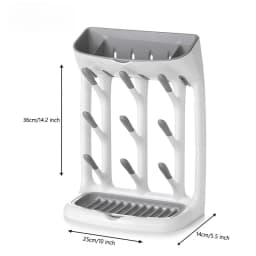 Baby Bottle Drain Rack, Convenient Drying Rack, Shelf Hanging Drain, Baby Water Cup Drying Rack Bracket Space Saving