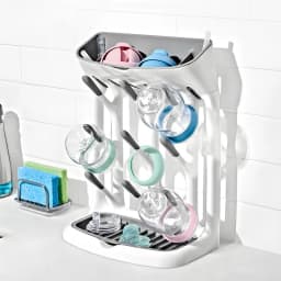 Baby Bottle Drain Rack, Convenient Drying Rack, Shelf Hanging Drain, Baby Water Cup Drying Rack Bracket Space Saving
