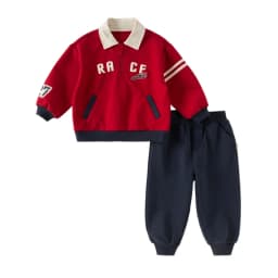 Dave Bella Set Children Top Pant Two Piece Suit Boy Autumn Fashion Spring Pullover Long Sleeve Sports Trousers Elastic DB3263093
