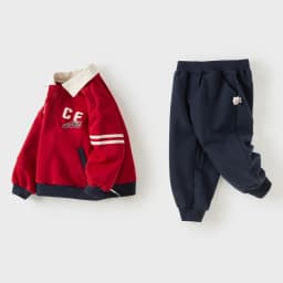 Dave Bella Set Children Top Pant Two Piece Suit Boy Autumn Fashion Spring Pullover Long Sleeve Sports Trousers Elastic DB3263093