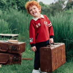 Dave Bella Set Children Top Pant Two Piece Suit Boy Autumn Fashion Spring Pullover Long Sleeve Sports Trousers Elastic DB3263093