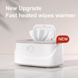 Baby Wipe Warmer with Night Light 3 Temperature Control Wipe Warmer and Baby Wet Wipes Dispenser Large Capacity Wipes Warmer