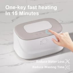 Baby Wipe Warmer with Night Light 3 Temperature Control Wipe Warmer and Baby Wet Wipes Dispenser Large Capacity Wipes Warmer