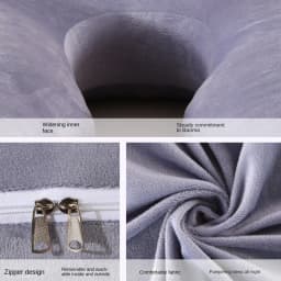 Pregnancy Pillow U Shaped Maternity Pillow with Removable Velvet Cover Full Body Pillow Support for Back HIPS Legs Belly