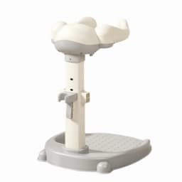 Non-Slip Baby Bath Stand Anti-Tip Free-Standing Baby Standing Shower Stand Safe Multifunctional Infant Bath Support