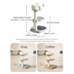 Non-Slip Baby Bath Stand Anti-Tip Free-Standing Baby Standing Shower Stand Safe Multifunctional Infant Bath Support