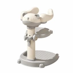 Non-Slip Baby Bath Stand Anti-Tip Free-Standing Baby Standing Shower Stand Safe Multifunctional Infant Bath Support