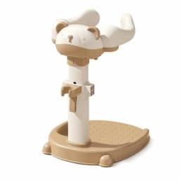 Non-Slip Baby Bath Stand Anti-Tip Free-Standing Baby Standing Shower Stand Safe Multifunctional Infant Bath Support