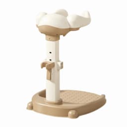 Non-Slip Baby Bath Stand Anti-Tip Free-Standing Baby Standing Shower Stand Safe Multifunctional Infant Bath Support