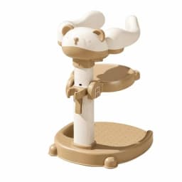 Non-Slip Baby Bath Stand Anti-Tip Free-Standing Baby Standing Shower Stand Safe Multifunctional Infant Bath Support
