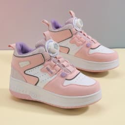 Kids Roller Skate Shoes Fashion Casual Sports Children 4-Wheels Sneakers for Boys and Girls Gift