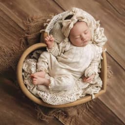 Newborn Photography Props Lace Romper with Bow Headband Baby Girl Outfit Infant Photo Shoot Costume Boutique Set