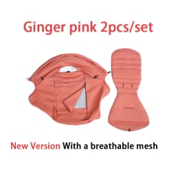175° 2pcs/Set Sunshade&Cushion Thickening Breathable Canopy UPF50+ Cotton Mattress Yoyo/Yoyo2/Yoya Stroller Replacement Parts