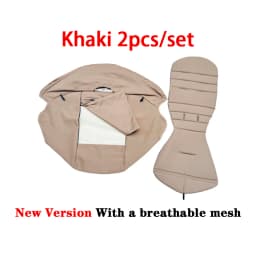 175° 2pcs/Set Sunshade&Cushion Thickening Breathable Canopy UPF50+ Cotton Mattress Yoyo/Yoyo2/Yoya Stroller Replacement Parts
