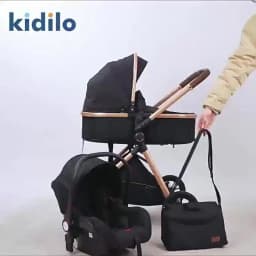 2026 Newest Baby Stroller 3 in 1 With Best Travel System ,high view lightweight stroller for 0-36 months,limit free send mamabag