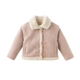 Dave Bella Girls Velvet Jacket Autumn Winter Children Thick Warm Overcoat Long Sleeves Fashion Outerwear Kids Clothing DK4253958