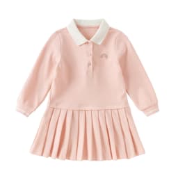 Dave Bella Autumn Girl Baby Princess Dress Casual Sweet Cute College Style Kids Polo Long sleeved Dress Party Gentle DB3254962