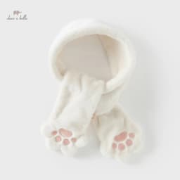 Dave Bella Girls Scarf Winter Autumn Baby Soft Plush Scarves Cute Claws Neck Collar Kid Elegant Neckerchief Warm Stuff DB4243869