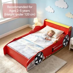 Mcc Direct Racing Car Junior Bed Toddler Kids Bed - mattress not included