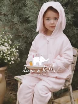 Dave Bella Girls Coat Trousers Suits Spring Autumn Top+Pant Two-piece Set Kids Casual Cute Outerwear Children Clothing DB1261022