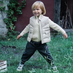 Dave Bella Boys Down Parka Vest Jacket Children Winter Warm Down Coats Waterproof Outwear Outdoor Clothes DB4253673
