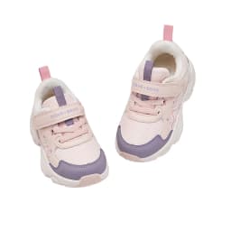 Dave Bella Children's Velvet Shoes Autumn Winter Girls' Antibacterial Shoes Children's Anti slip Sports Shoes Outdoor DB4254969
