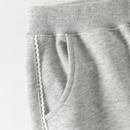 Dave Bella Children Autumn Knitted Pants Girls Spring Elastic Waist Embroidery Trousers Casual Sports Jogger Trousers DK3262885