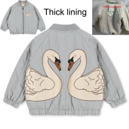 KS 26 Winter Baby Girls Boy Sequin Cotton Jackets Lambswool Coats Cherry Animals Desigh Fleece Flight Suit Kids Sets and Outfits