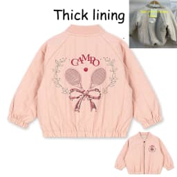 KS 26 Winter Baby Girls Boy Sequin Cotton Jackets Lambswool Coats Cherry Animals Desigh Fleece Flight Suit Kids Sets and Outfits