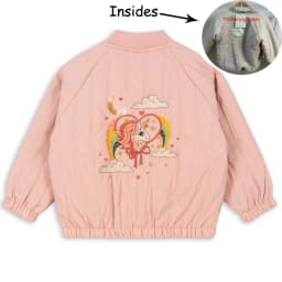 KS 26 Winter Baby Girls Boy Sequin Cotton Jackets Lambswool Coats Cherry Animals Desigh Fleece Flight Suit Kids Sets and Outfits