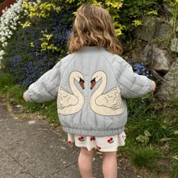 KS 26 Winter Baby Girls Boy Sequin Cotton Jackets Lambswool Coats Cherry Animals Desigh Fleece Flight Suit Kids Sets and Outfits