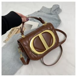 Sophisticated Diaper Bag Women's Leather Crossbody Bag Luxury Vintage Tote Minimalist Designer Large Capacity Elegant