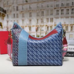 Women Shoulder Bag Premium Quality Multi Purpose Hand Carry Crossbody Bag Fashion Alphabet Print for Work and Casual